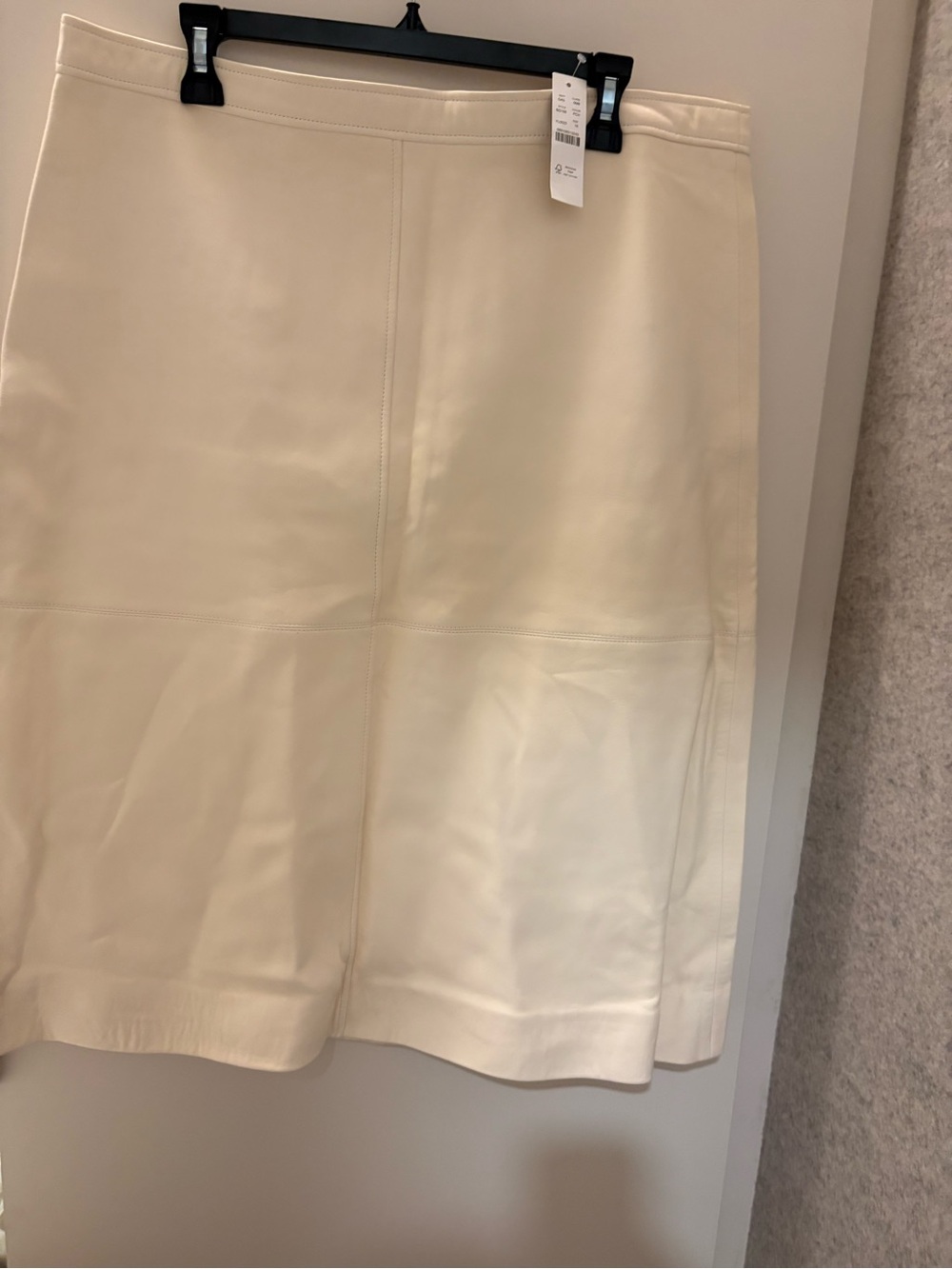 J. Crew Collection A line Leather Skirt. Size 16. New with tags.